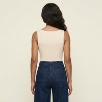 LARISA Scoop Neck Bodysuit | Supportive Shoulder Straps