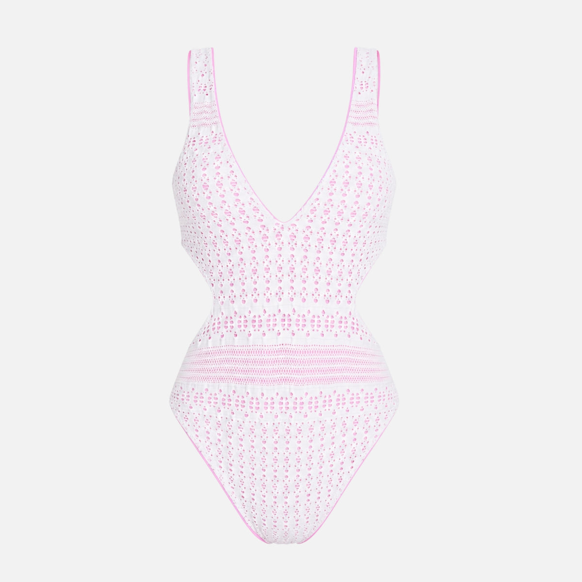 FLEUR LACE SWIM ONE PIECE