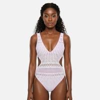 FLEUR LACE SWIM ONE PIECE